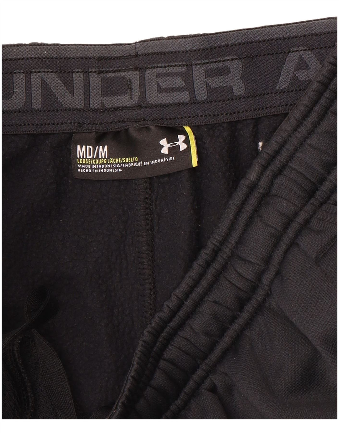 Męskie spodnie dresowe Under Armour w kolorze średniej czerni