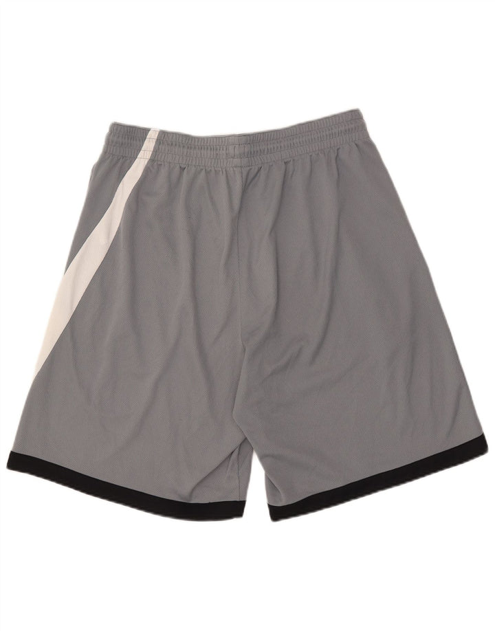 Męskie spodenki sportowe Nike Dri Fit Graphic XL, szary, poliester z blokami kolorów