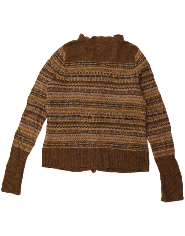 Sweter damski Eddie Bauer Petite Cardigan UK 14, duży, zielony, z owczej wełny