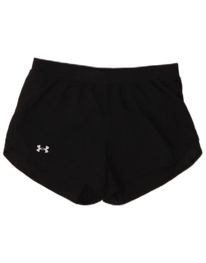 Damskie spodenki sportowe Under Armour o luźnym kroju UK 14, średni czarny poliester