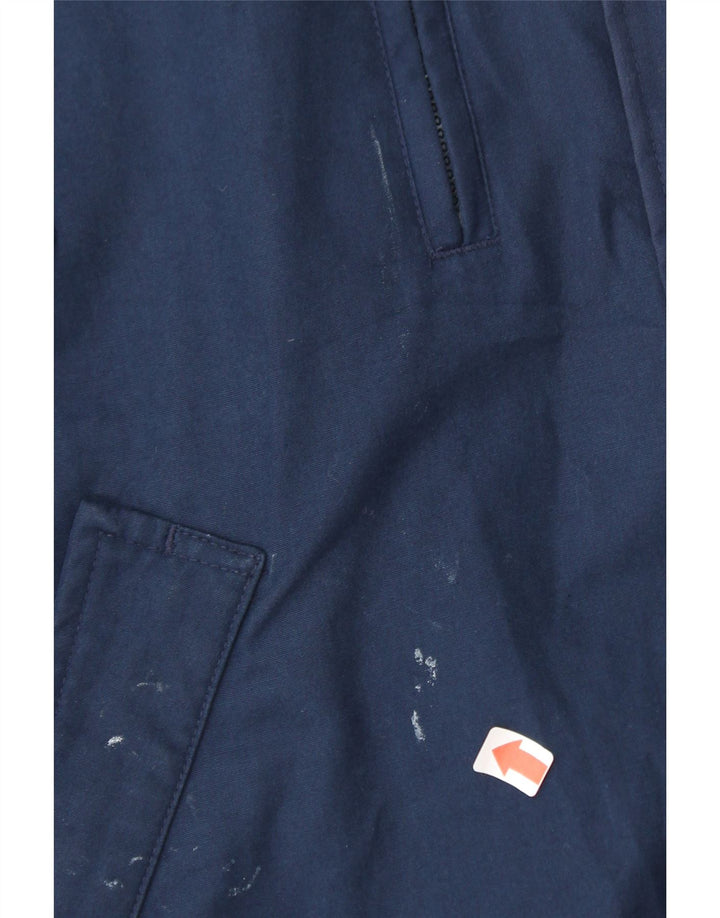 FILA Mens Windbreaker Jacket IT 54 2XL Navy Blue Polyester Vintage Fila and Second-Hand Fila from Messina Hembry 