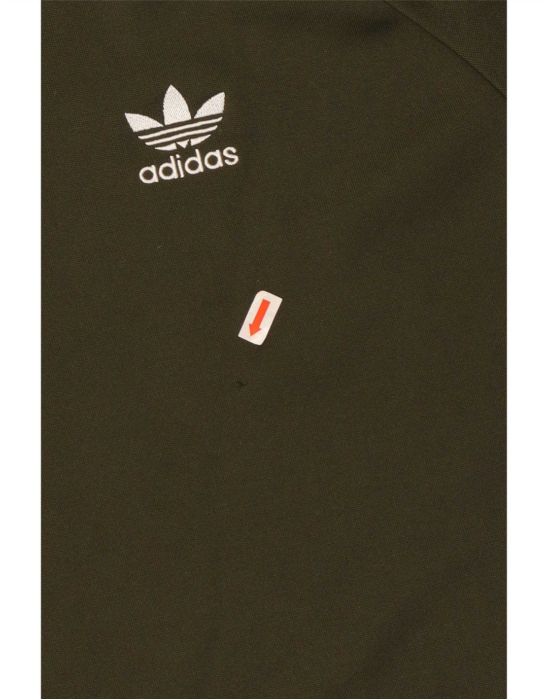 Adidas Męska bluza sweterkowa, duża, khaki, poliester