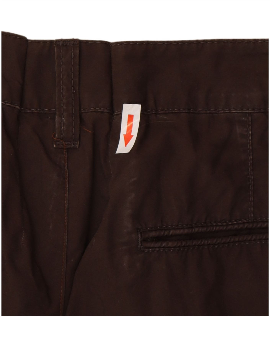 Męskie spodenki Chino Calvin Klein W36, duże, brązowe, bawełniane