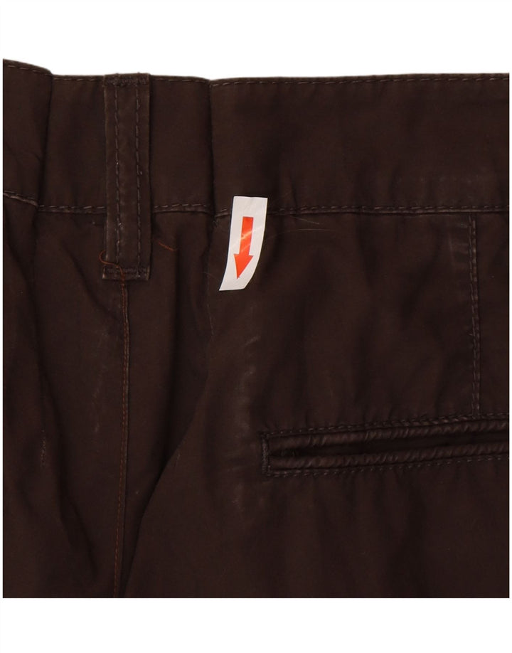 Męskie spodenki Chino Calvin Klein W36, duże, brązowe, bawełniane