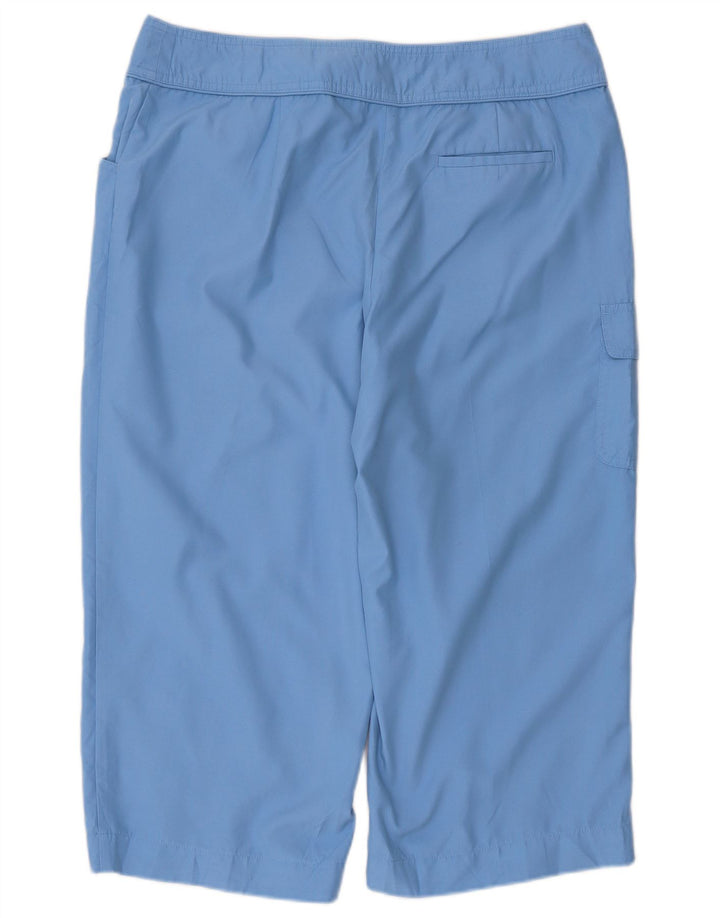 Damskie spodnie Capri Izod US 12 Large W34 L21 Niebieski poliester