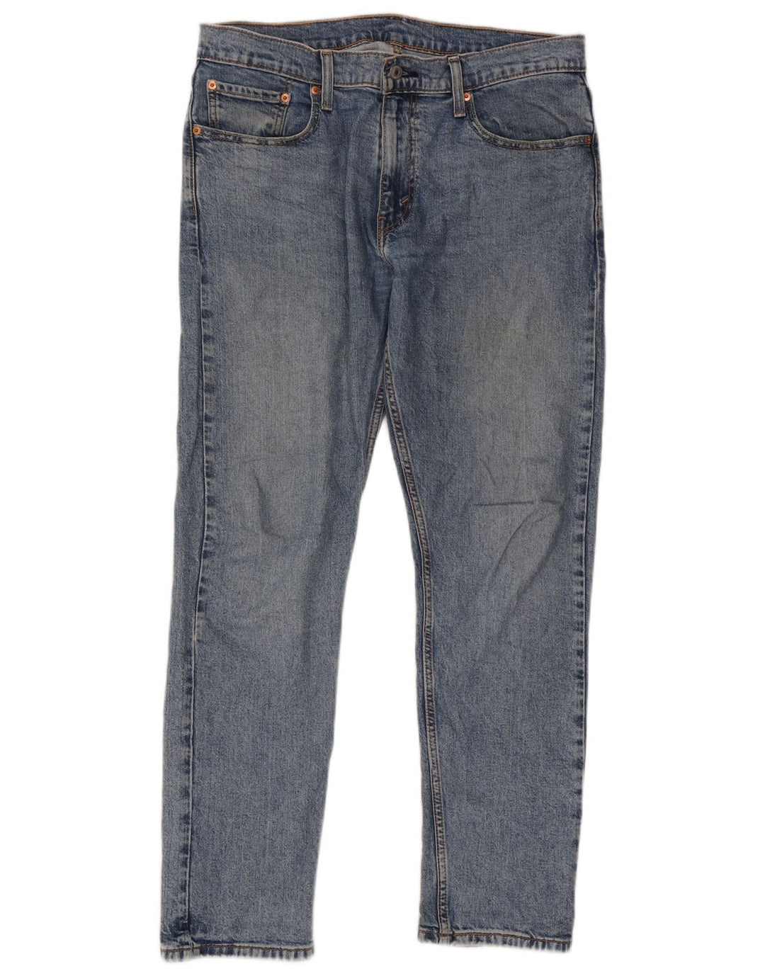 Męskie jeansy Levi's 502 Tapered W33 L32 Niebieskie bawełniane