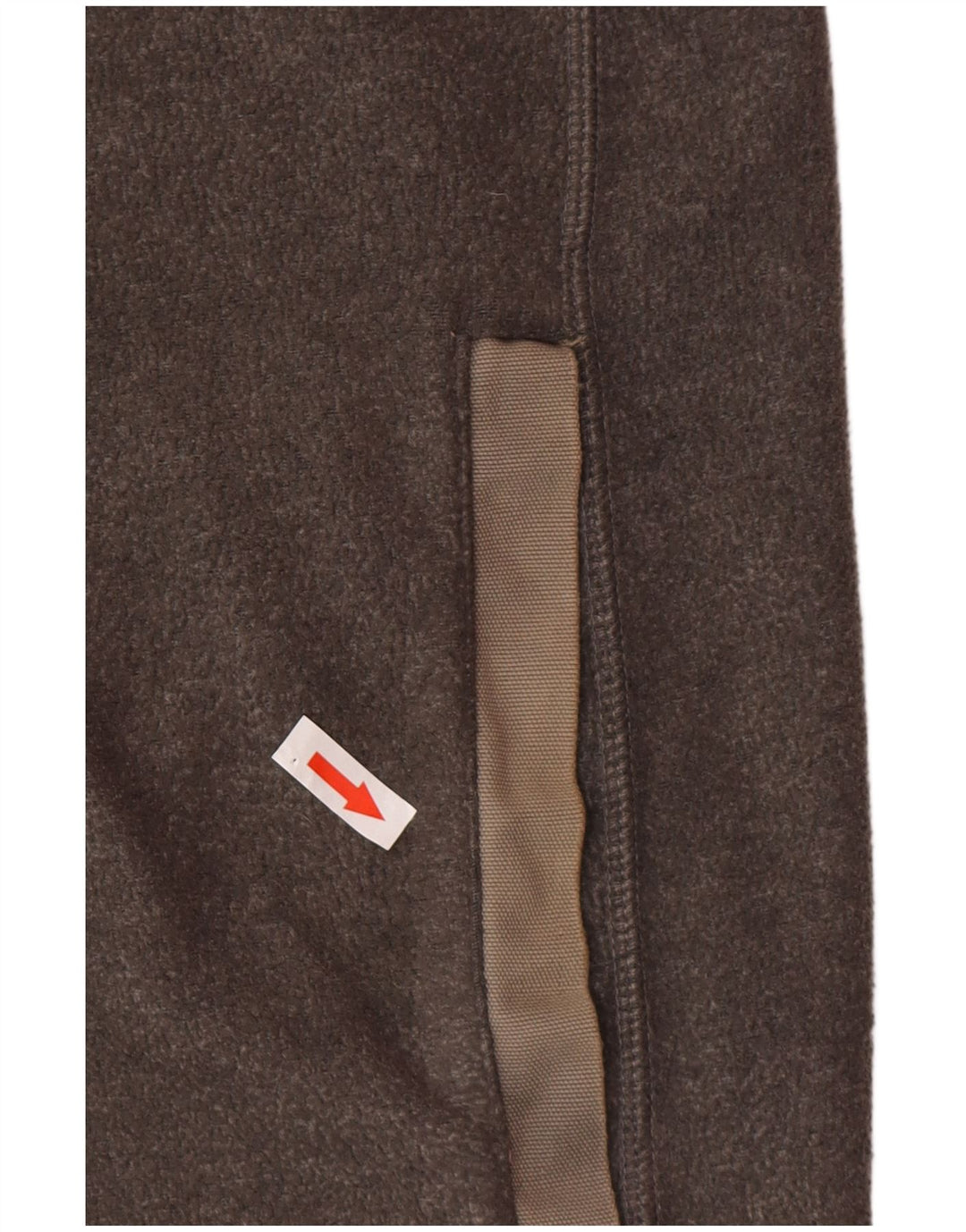 Męska kurtka polarowa Musto Graphic UK 36, mała, szara, z blokami kolorów, poliester