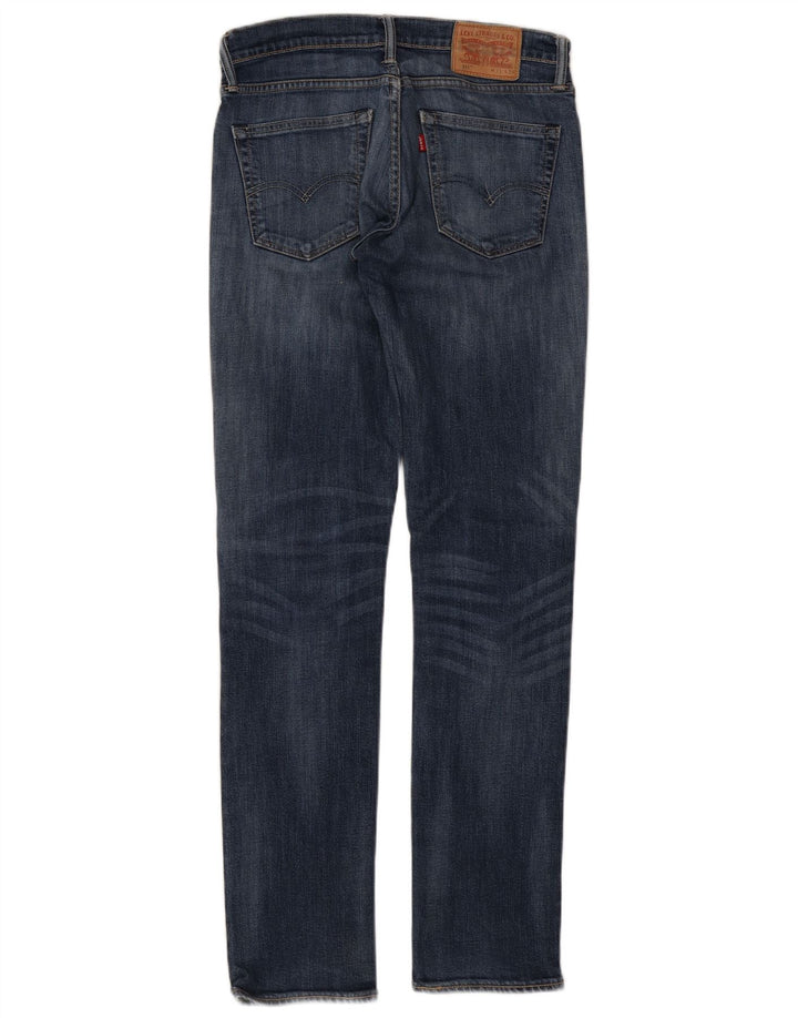 Męskie jeansy Levi's 511 Slim W31 L34 Niebieskie bawełniane