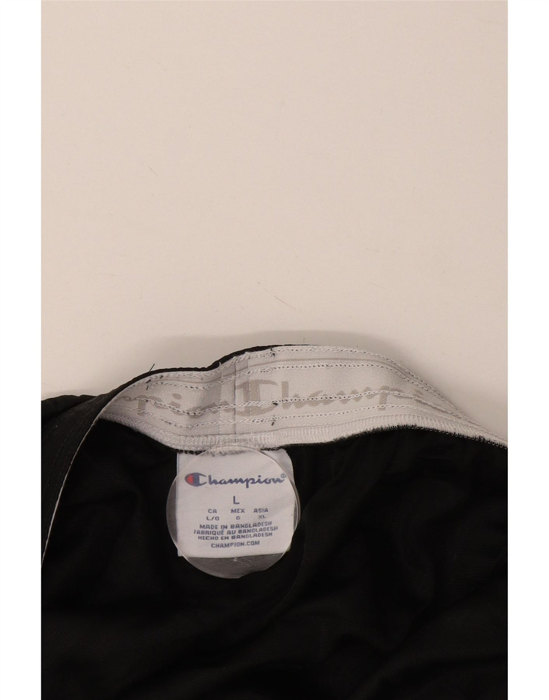 Męskie spodenki sportowe Champion, duże, czarne