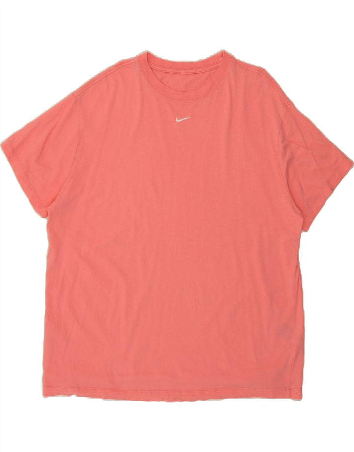NIKE Mens T-Shirt Top XL Pink Cotton Vintage Nike and Second-Hand Nike from Messina Hembry 