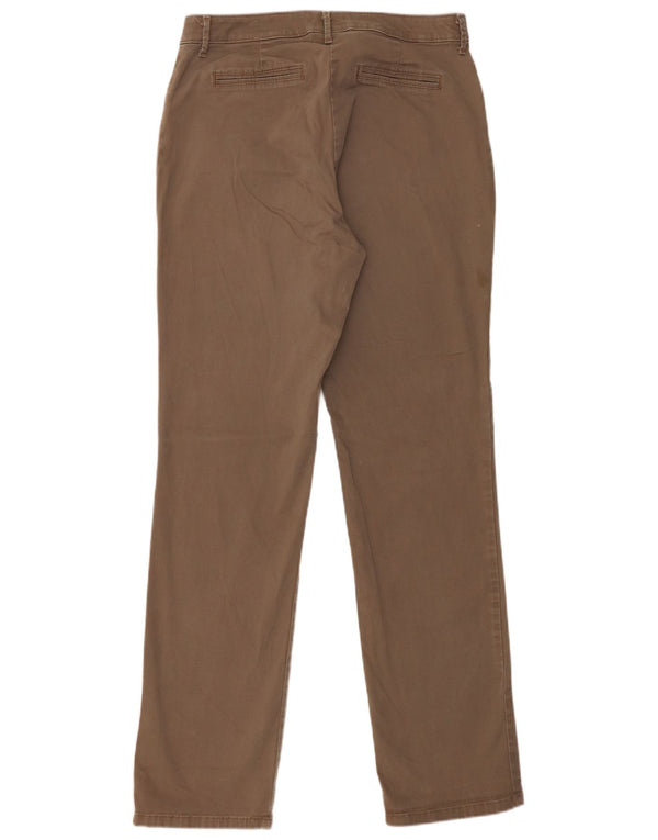 Damskie proste spodnie Lee ze średnim stanem US 10 Large W32 L32 szare