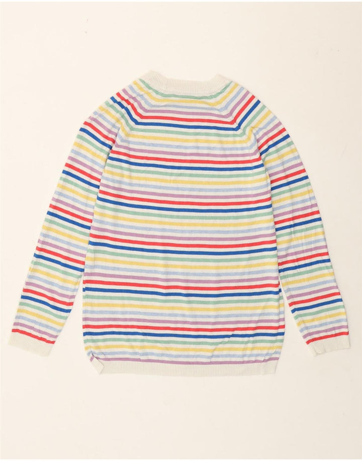 Crew Clothing Damski sweter z okrągłym dekoltem UK 10, mały, wielokolorowy