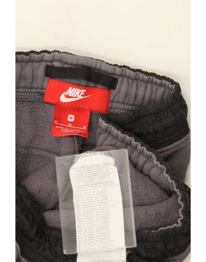 Męskie spodnie dresowe Nike, średnioszare, bawełniane