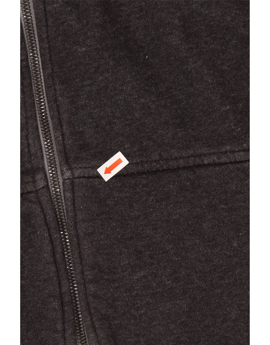 ADIDAS Mens Zip Hoodie Sweater Small Grey Cotton
