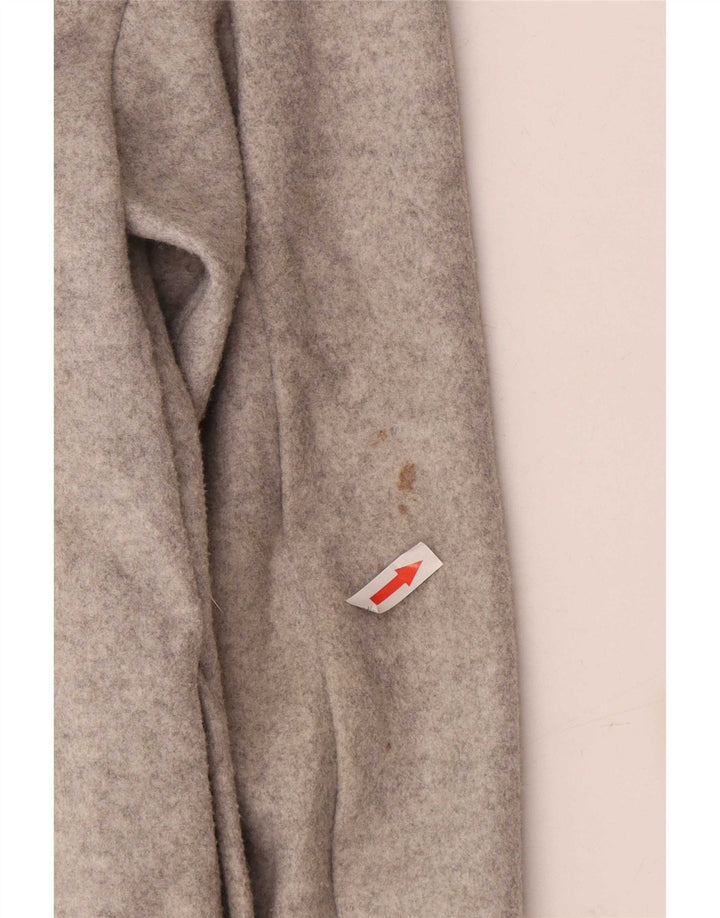 Topshop damski płaszcz oversize UK 8, mały, szary, poliester