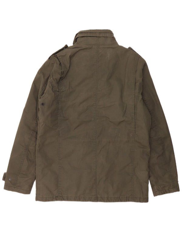 Jack & Jones Mens Utility Jacket UK 42 XL Khaki
