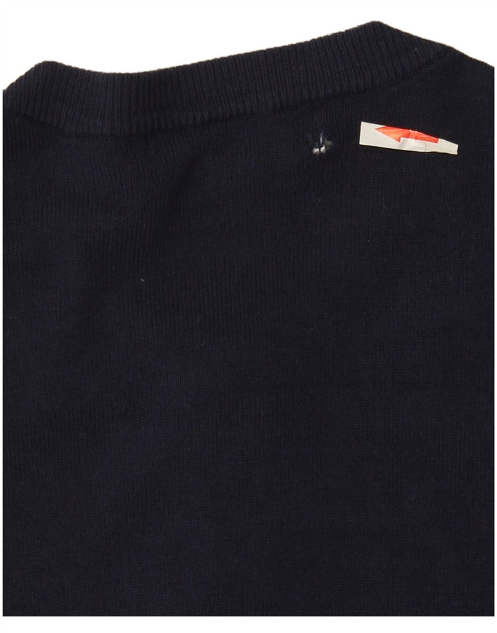 Sweter damski Marks & Spencer UK 14, średni granatowy, wiskoza
