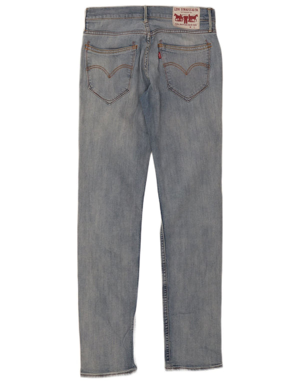 Levi's Mens Slim Jeans W29 L32 Blue Cotton