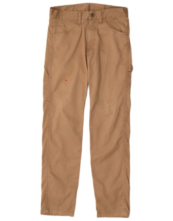 Męskie proste spodnie cargo CARHARTT W29 L32 Khaki Poliester