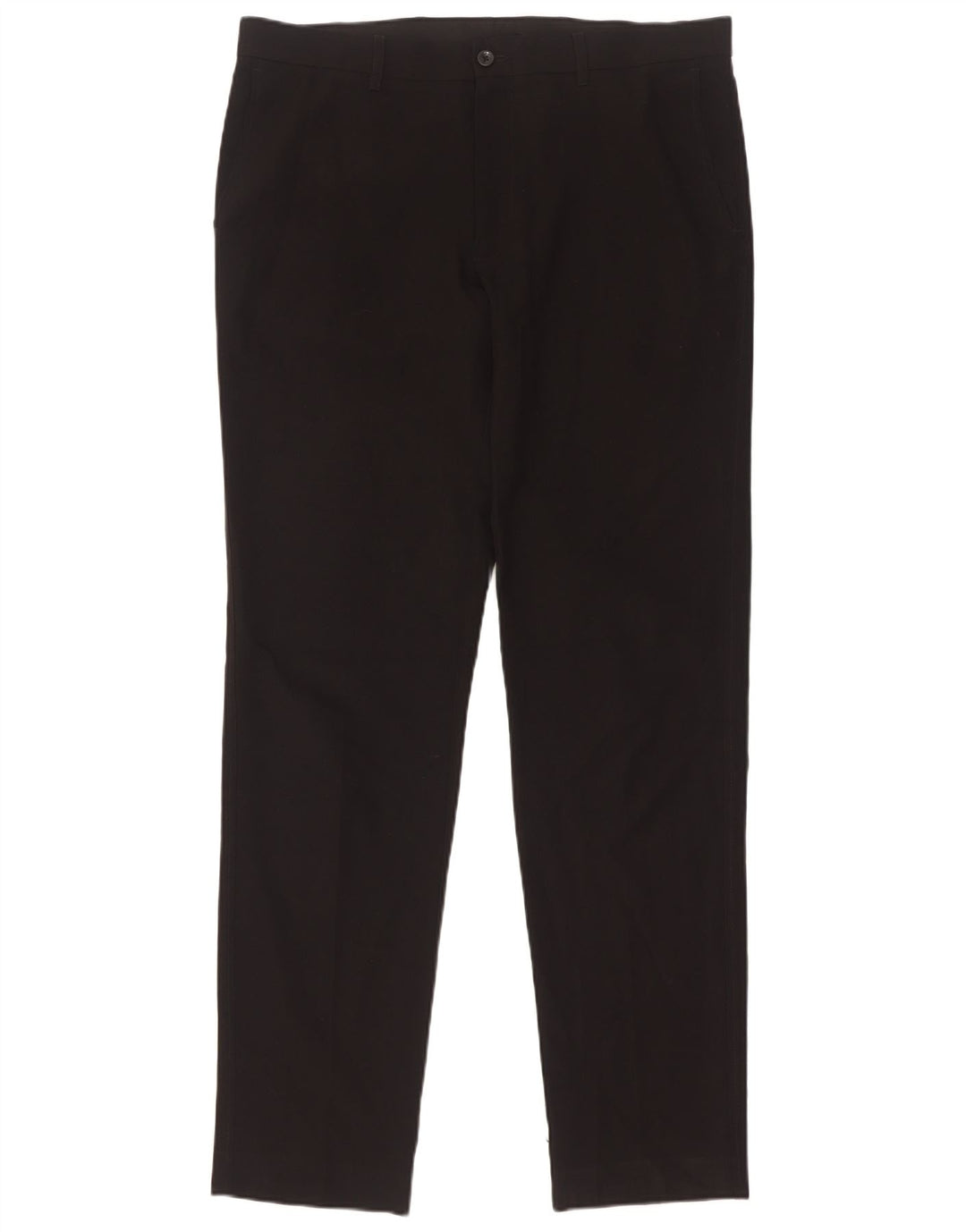 Męskie spodnie Chino Marks & Spencer W34 L33 Czarny poliester