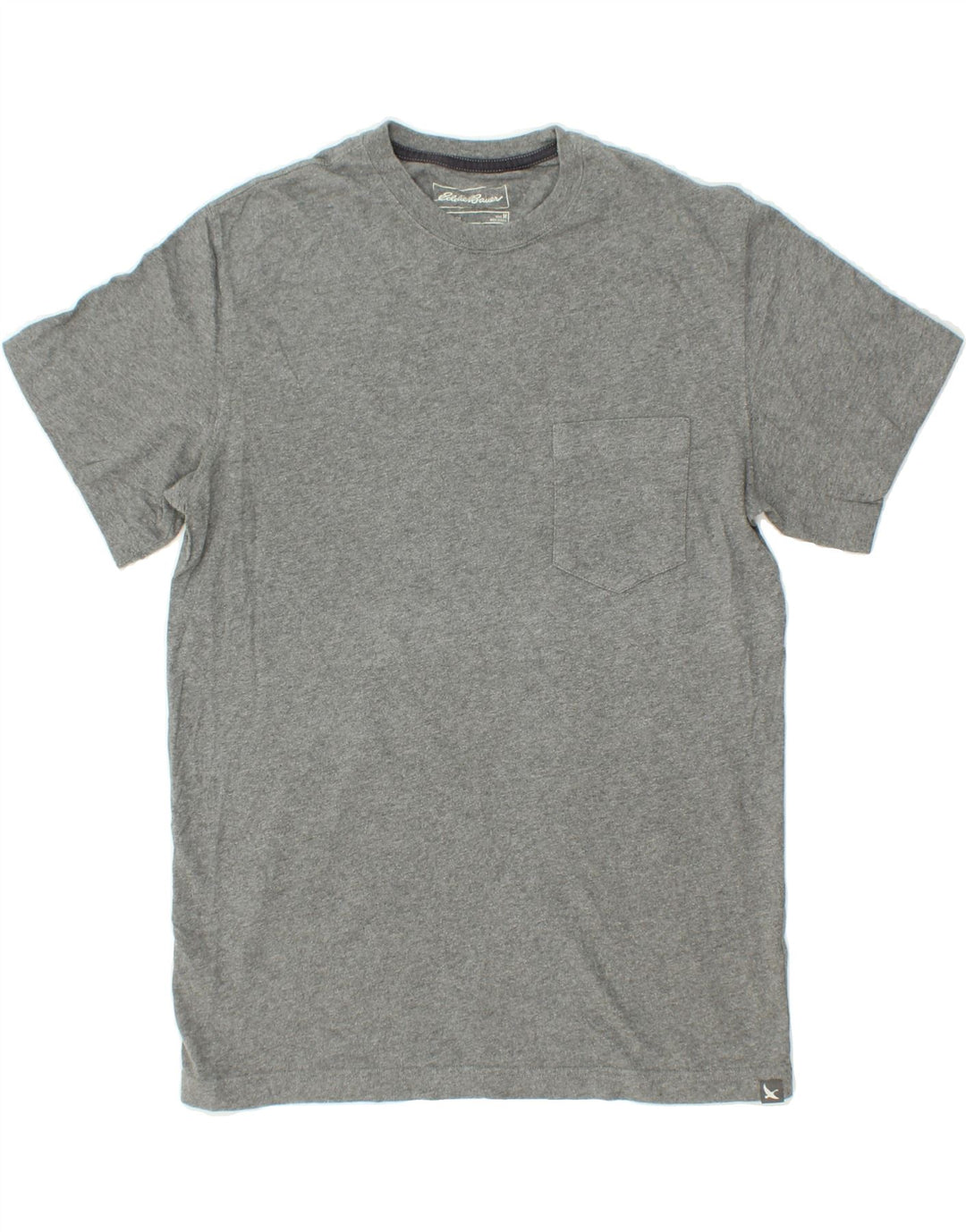 EDDIE BAUER Mens T-Shirt Top Medium Grey Cotton Vintage Eddie Bauer and Second-Hand Eddie Bauer from Messina Hembry 