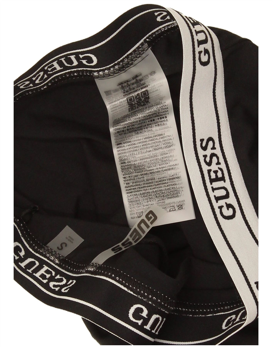 Legginsy damskie Guess Capri UK 10, małe, czarne, modalne