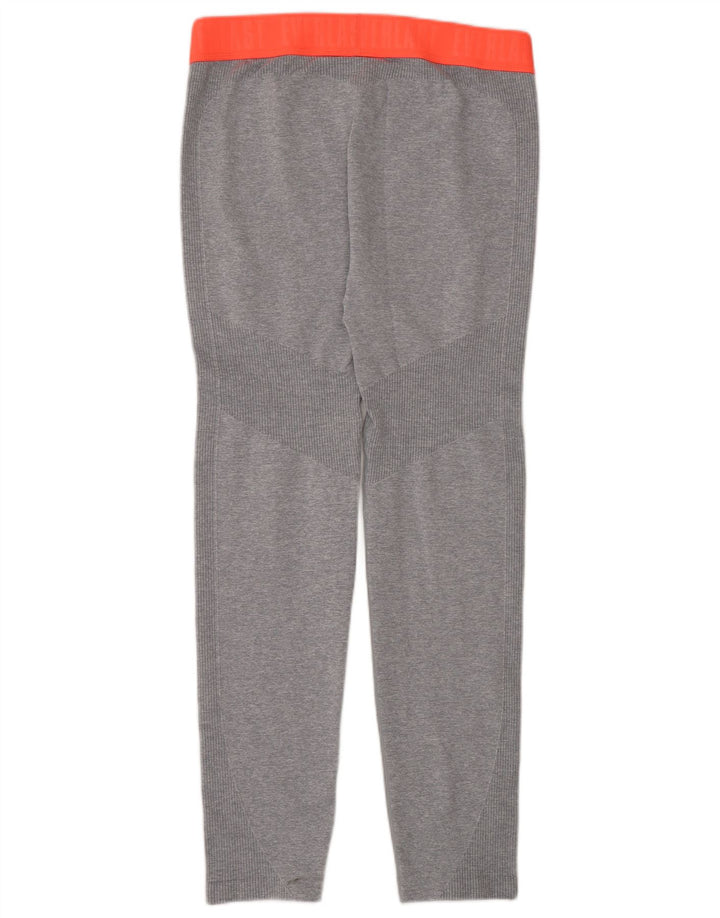 Damskie legginsy Everlast Graphic UK 16, duże, szare, z blokami kolorów, poliamid