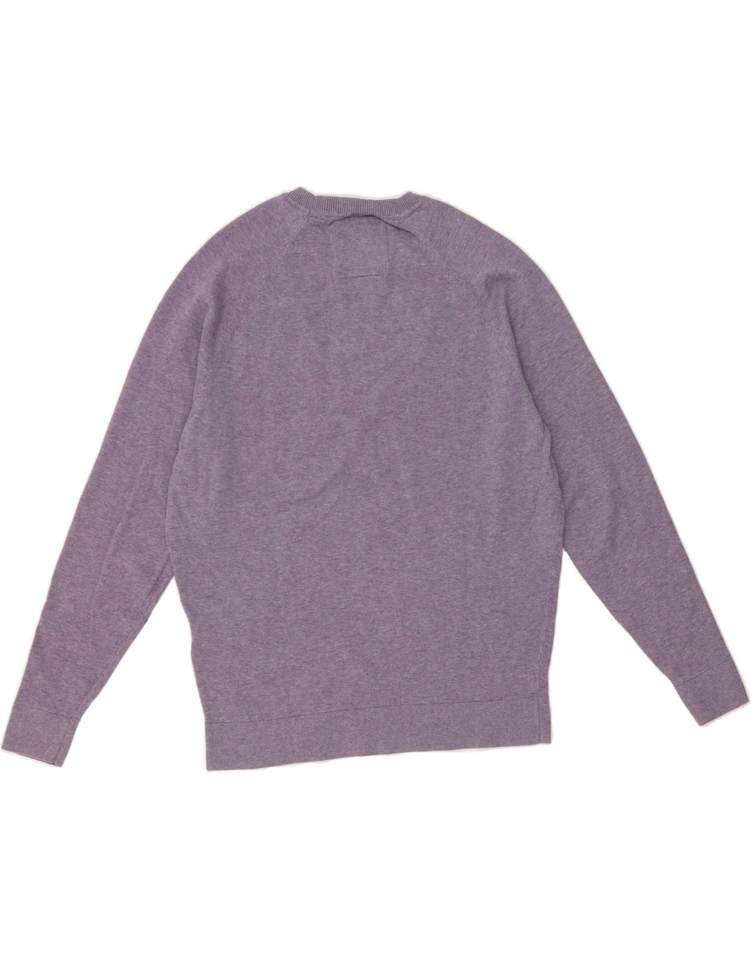 SUPERDRY Mens Crew Neck Jumper Sweater Large Purple Cotton Vintage Superdry and Second-Hand Superdry from Messina Hembry 