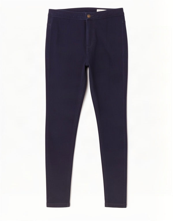 Damskie super obcisłe dżinsy Superdry UK 12 Medium W28 L26 Granatowa bawełna