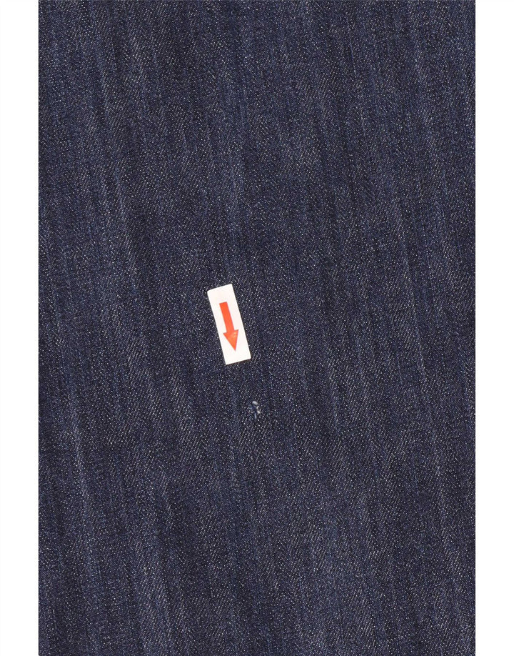 Męskie dżinsy Levi's 501 Straight W36 L30 Granatowa bawełna