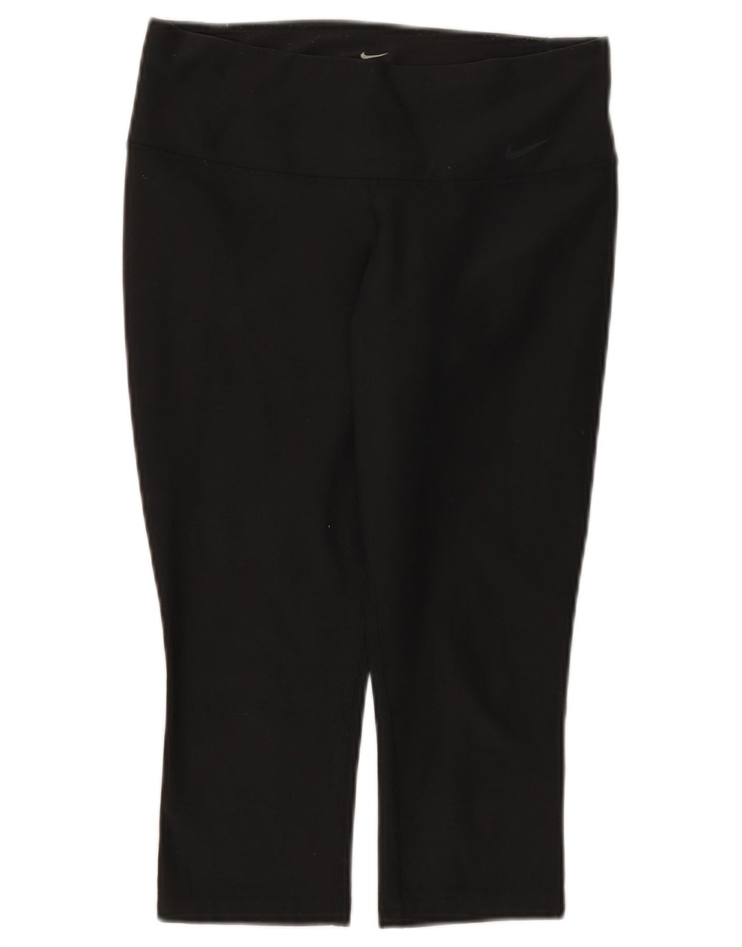 Damskie legginsy Nike Dri Fit Capri UK 8, małe, czarne, poliestrowe