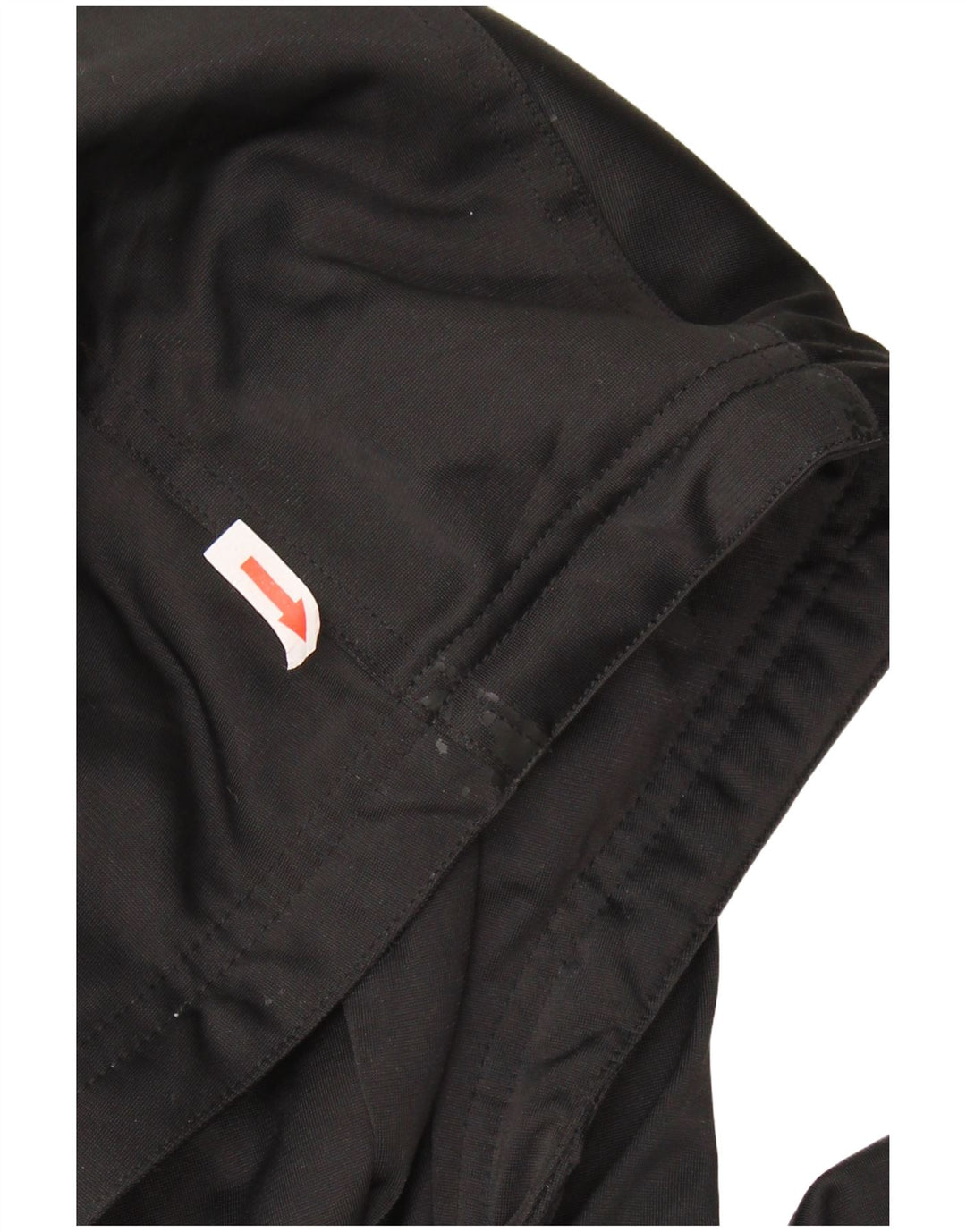 Damska bluza dresowa oversize z kapturem ADIDAS UK 14, duża czarna