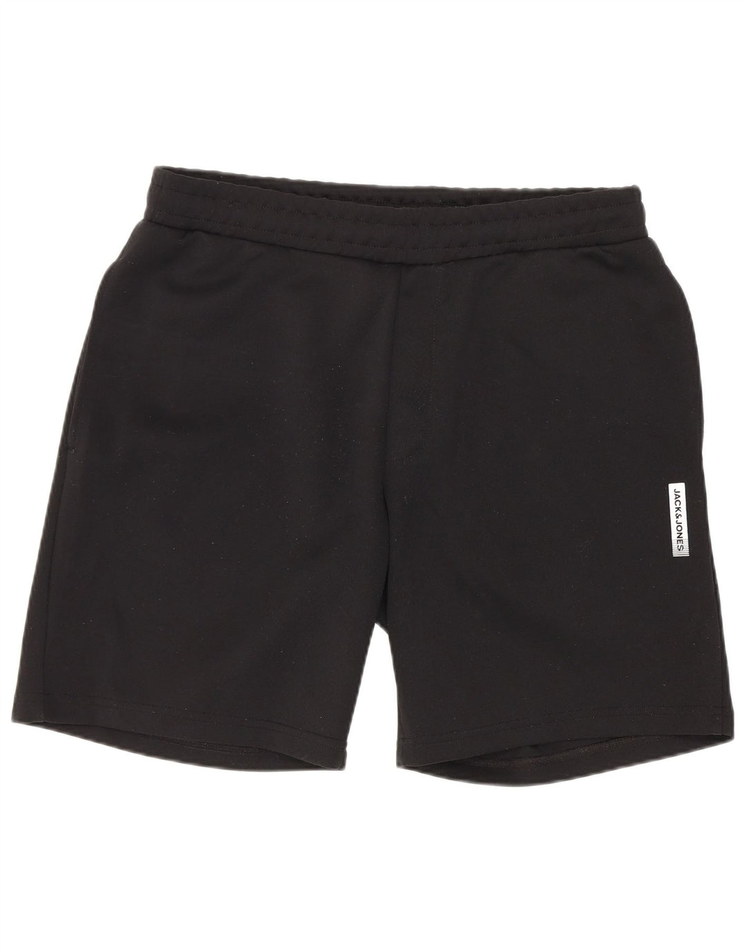 Męskie spodenki sportowe Jack & Jones Regular, średni czarny poliester