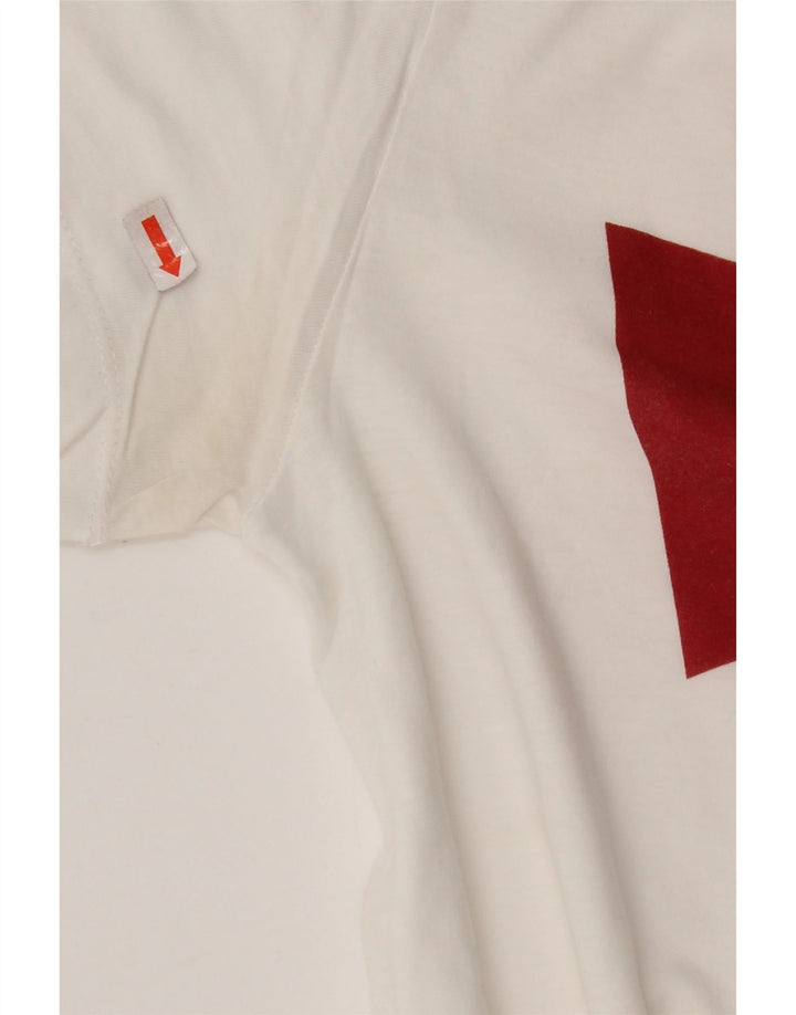 Damska koszulka z grafiką LEVI'S Top UK 10 Small White