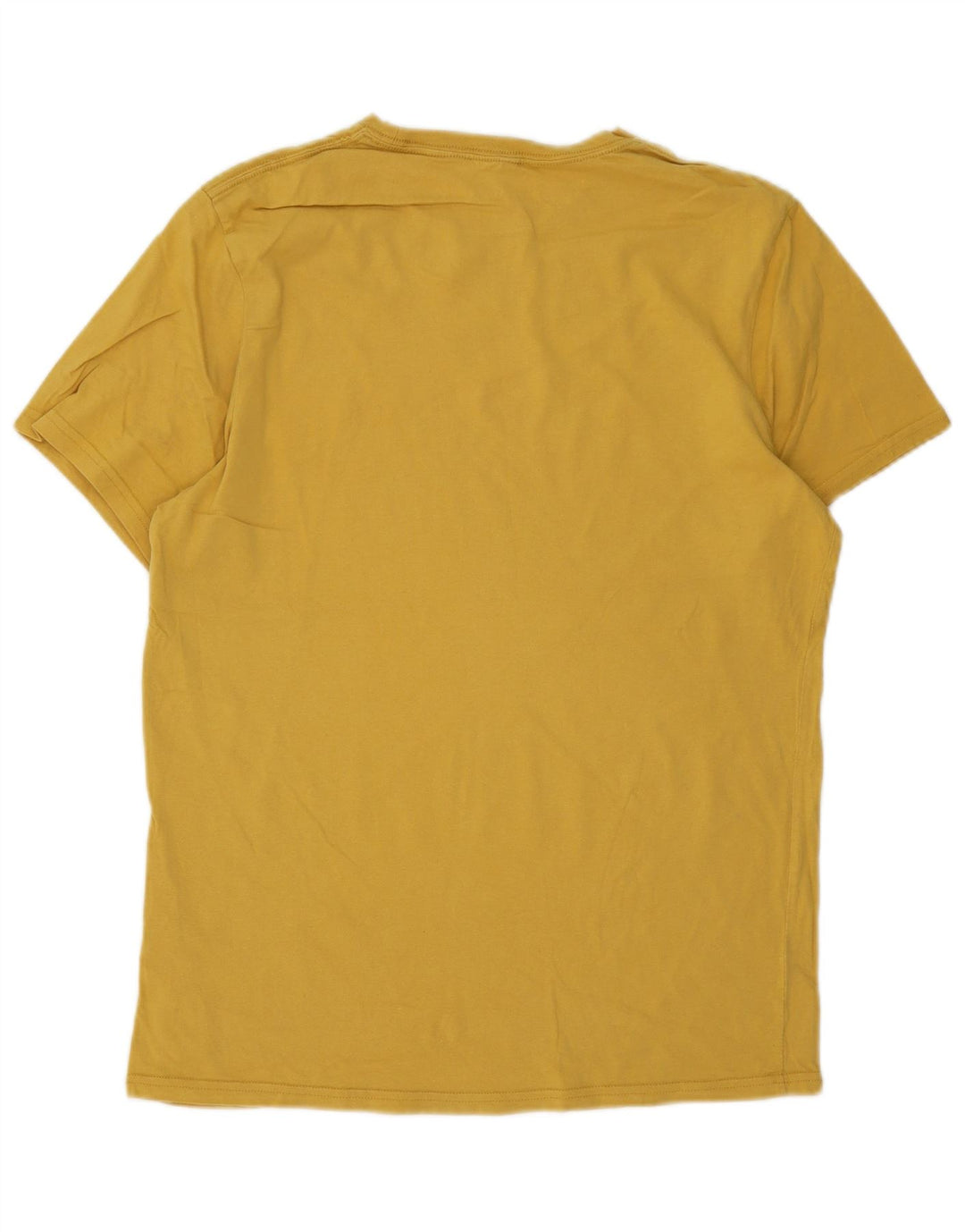 T-shirt męski Jack Wills o klasycznym kroju, średni, żółty, bawełniany