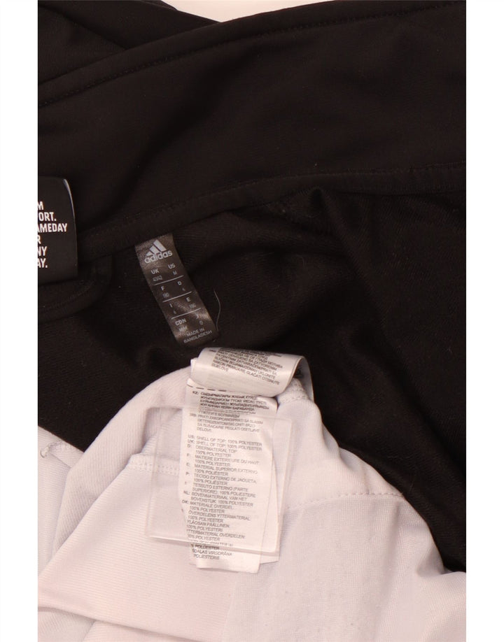 Męska kurtka dresowa ADIDAS UK 40/42 w kolorze średniej czerni