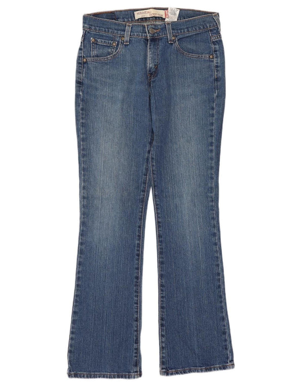 LEVI'S Womens 515 Nouveau Bootcut Jeans US 4 Small W30 L31 Blue Cotton