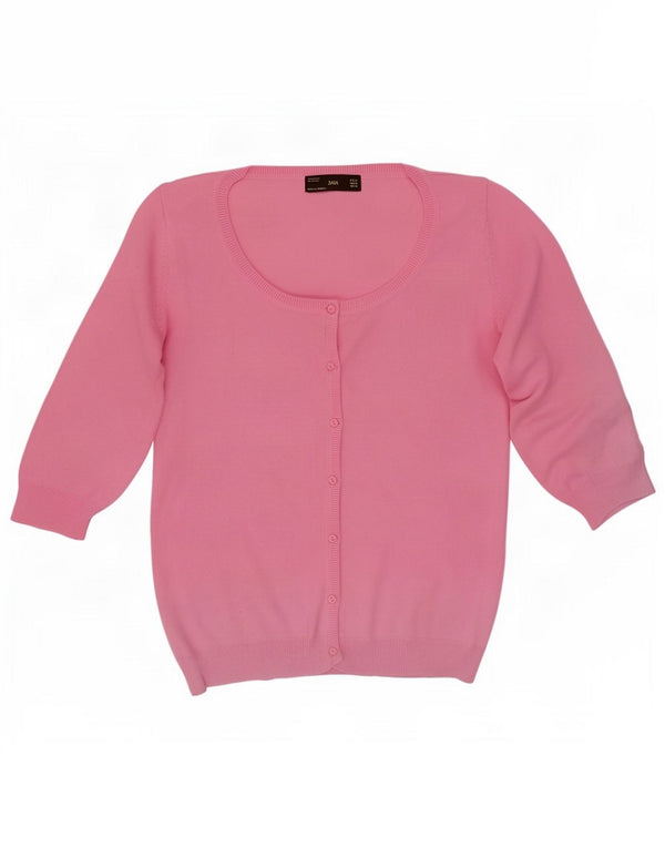 Sweter damski Zara z krótkim rękawem, UK 18 XL, różowy