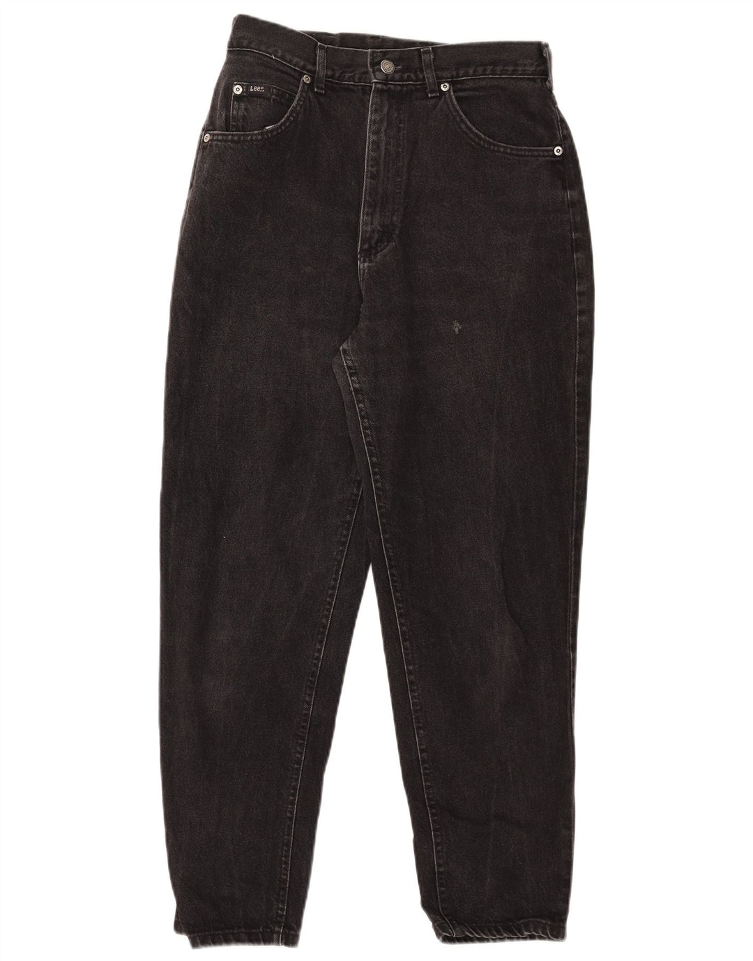 Damskie jeansy zwężane Lee W28 L27 czarne