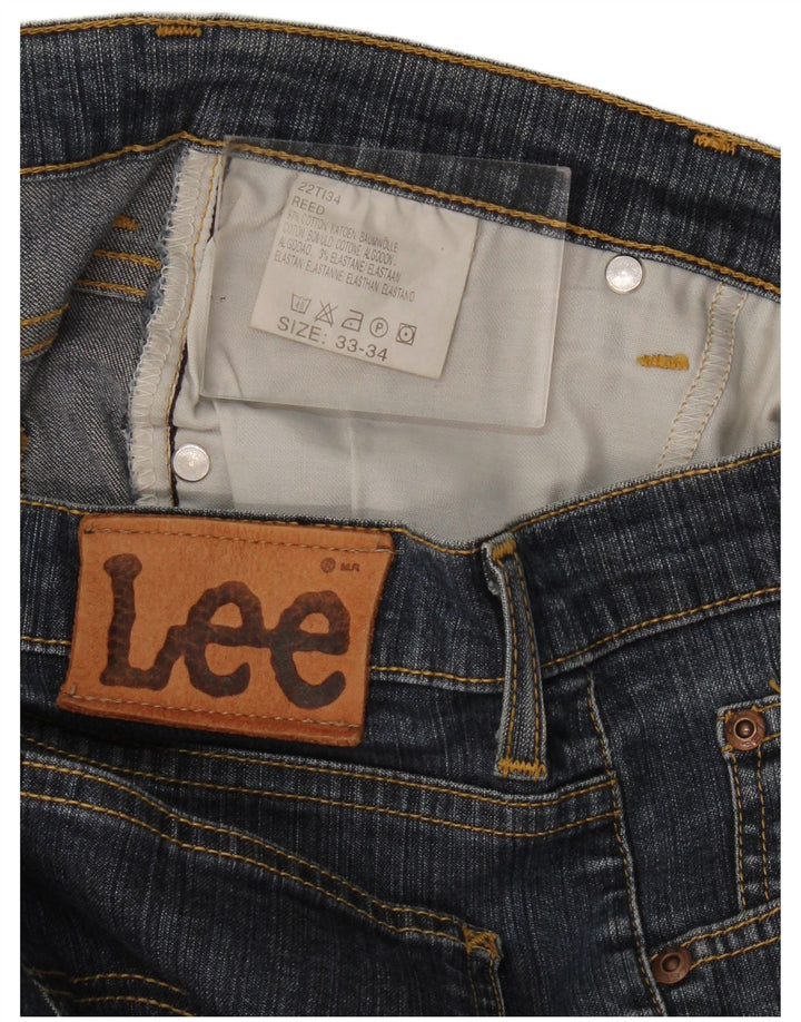 Damskie jeansy Lee Bootcut W33 L29 Granatowe, bawełniane