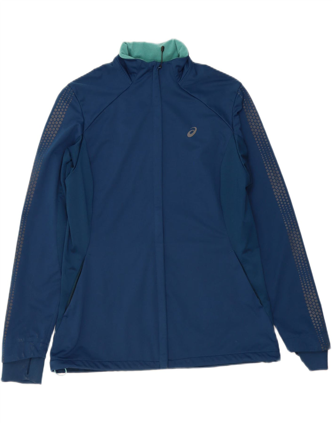 Damska kurtka dresowa ASICS UK 18 XL granatowa