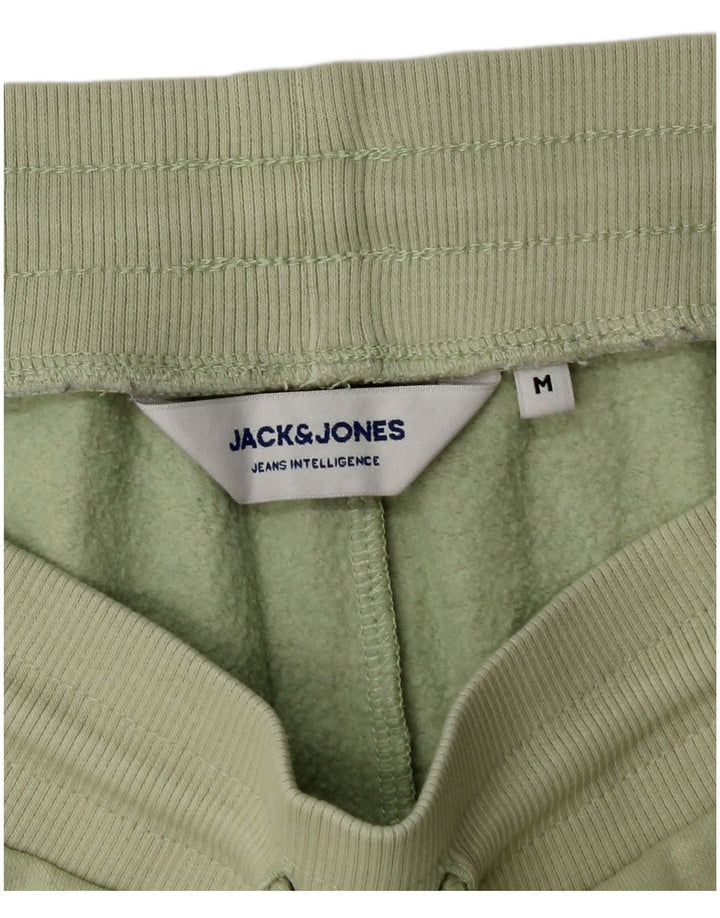 Męskie spodenki sportowe JACK & JONES, bawełniana, średnia zieleń