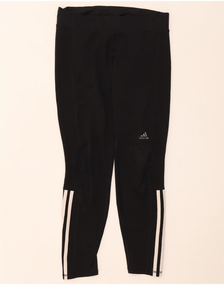 ADIDAS Damskie legginsy UK 12/14 Medium Black Polyester