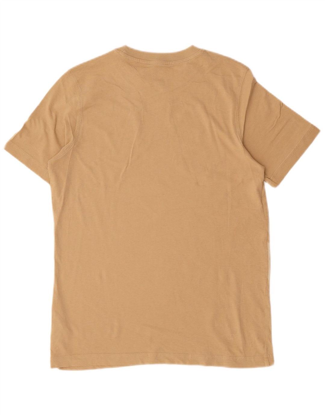 Męski T-shirt z grafiką Puma, mały, beżowy, bawełniany