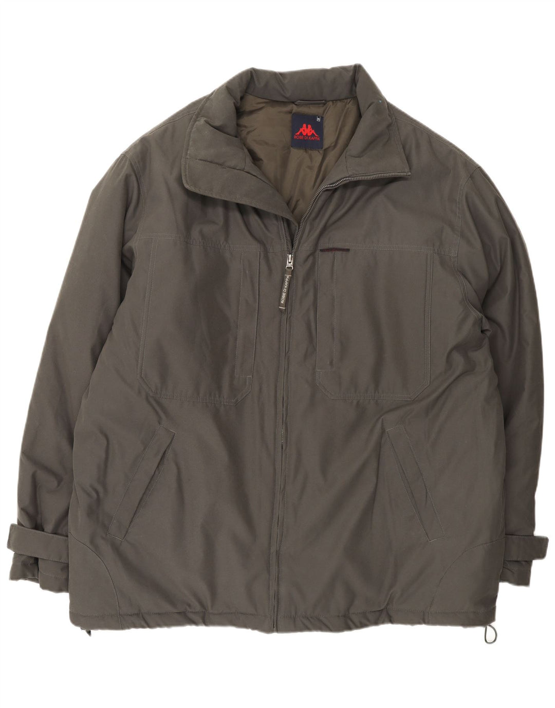 Męska kurtka wiatrówka Kappa UK 42 XL Khaki, poliamid