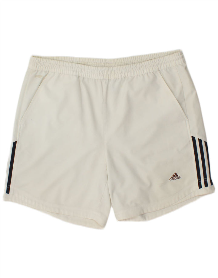 Męskie spodenki sportowe Adidas XL, biały poliester