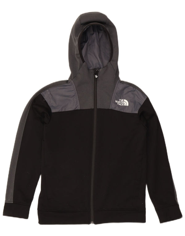 Chłopięcy sweter The North Face z kapturem i zamkiem, 11-12 lat, duży, w kolorze czarnym