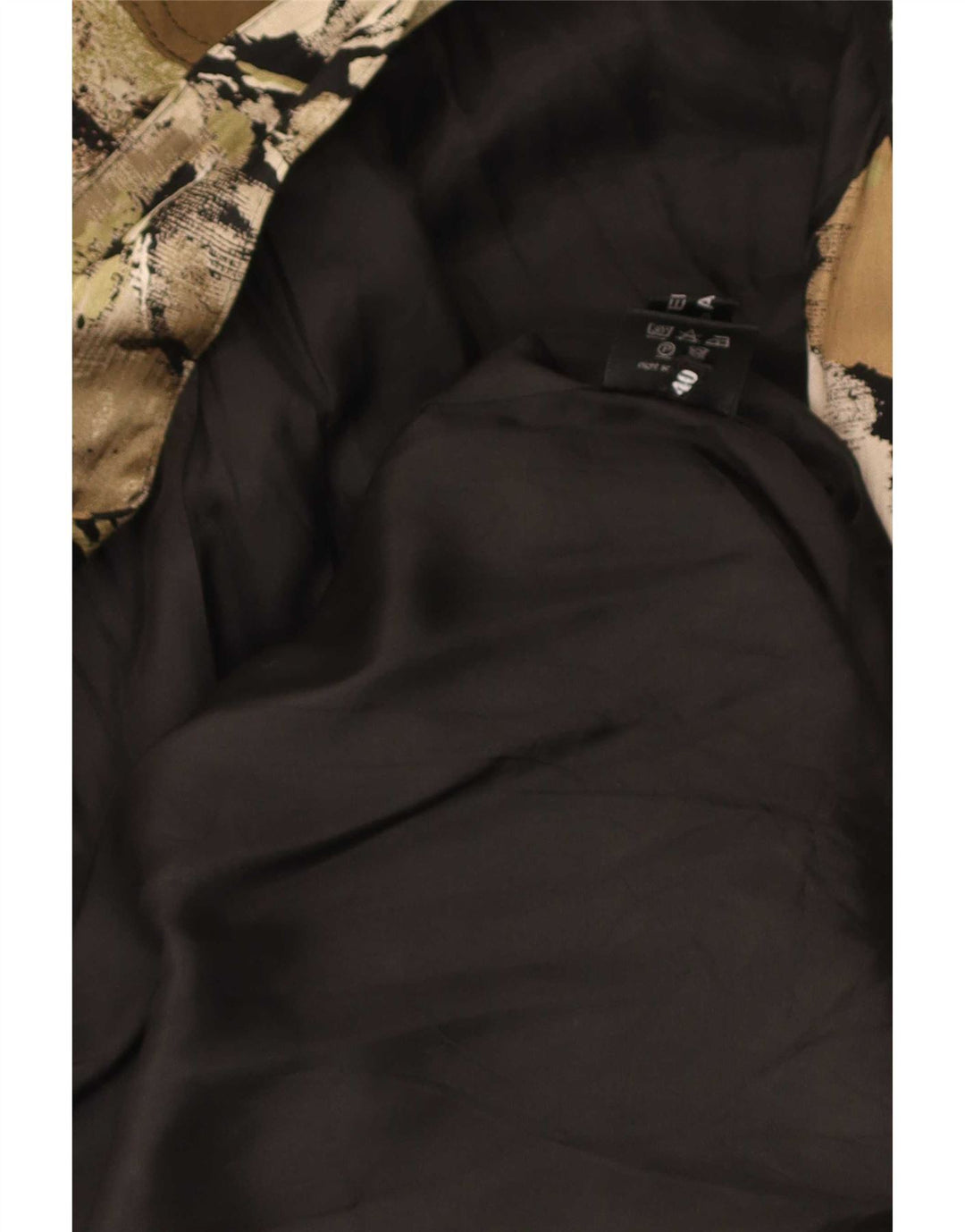 Damska kurtka bomberka oversize Gerry Weber EU 40 Medium Khaki z kwiatowym modalem