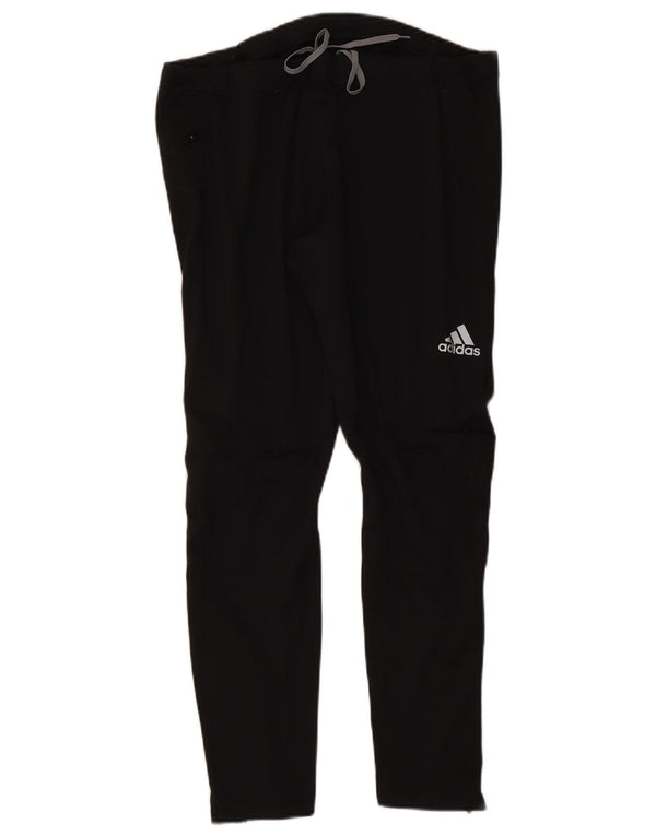 Męskie spodnie dresowe Adidas Climawarm 2XL, czarny poliester