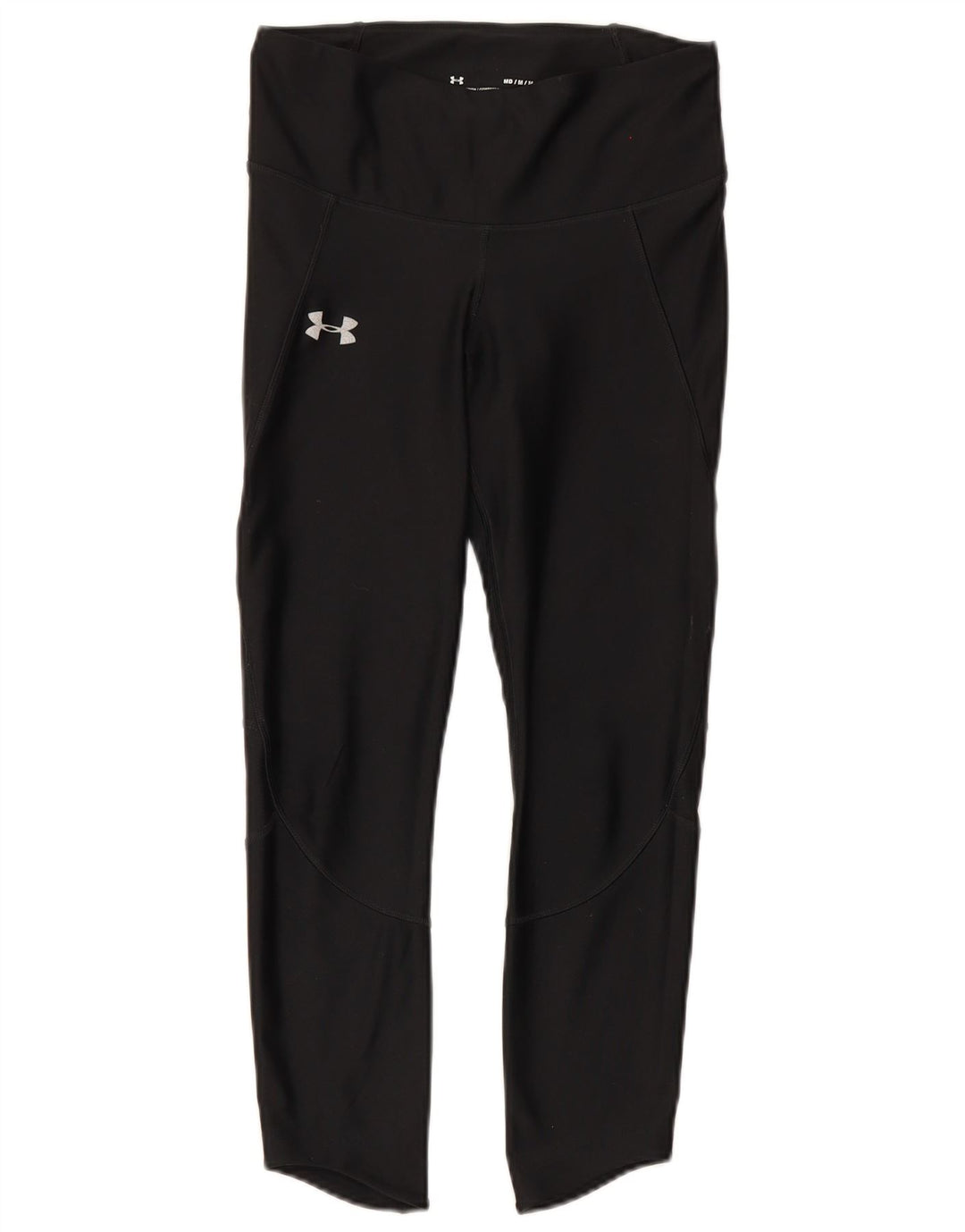 Damskie legginsy Under Armour Heat Gear UK 12, średni czarny poliester